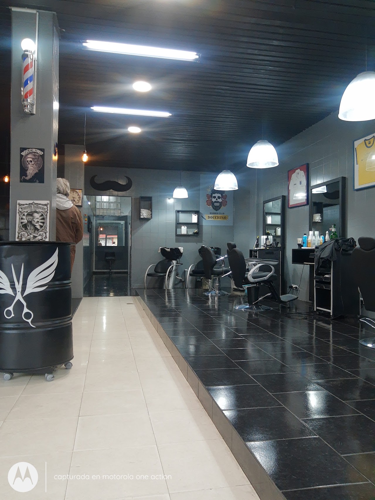 Sector de sillones de Barberclub Bocchino